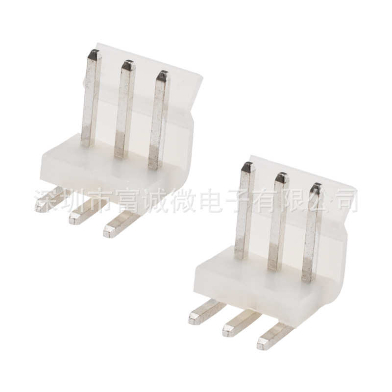 CH-3.96mm平弯针/直针/高弯针座连接器ch-3.96mm间距针座胶壳端子