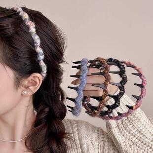 Hair band Broken hair Artifact Female Clip Bangs Headband