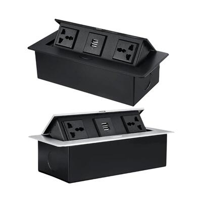 Desktop Hidden Socket Connection Box Multifunctional Easy