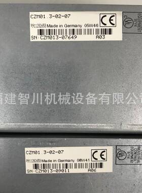 Rexroth力士乐电源设备控制器R911282658 CZM01.3-02-07