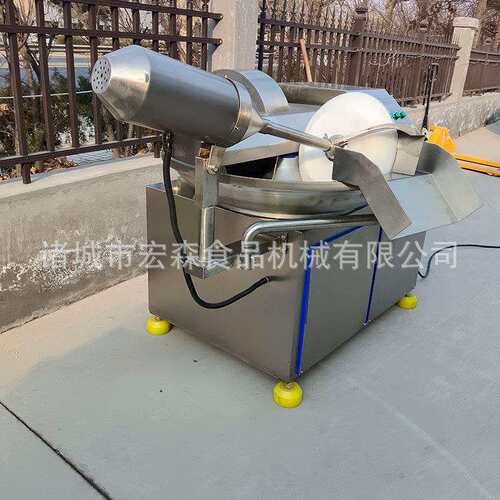 加商用速猫粮狗粮工拌机肉糜斩虾滑斩拌机RDR鱼丸肉馅乳化高斩拌