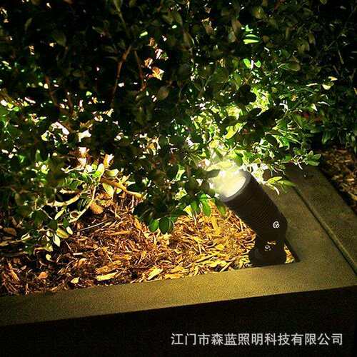 供应出口外贸款led地插灯 花园园林亮化草坪灯 5w7wcob地插灯