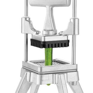 立式 多功能手动果蔬切条商用生菜切条切块切丁机小型食品设备