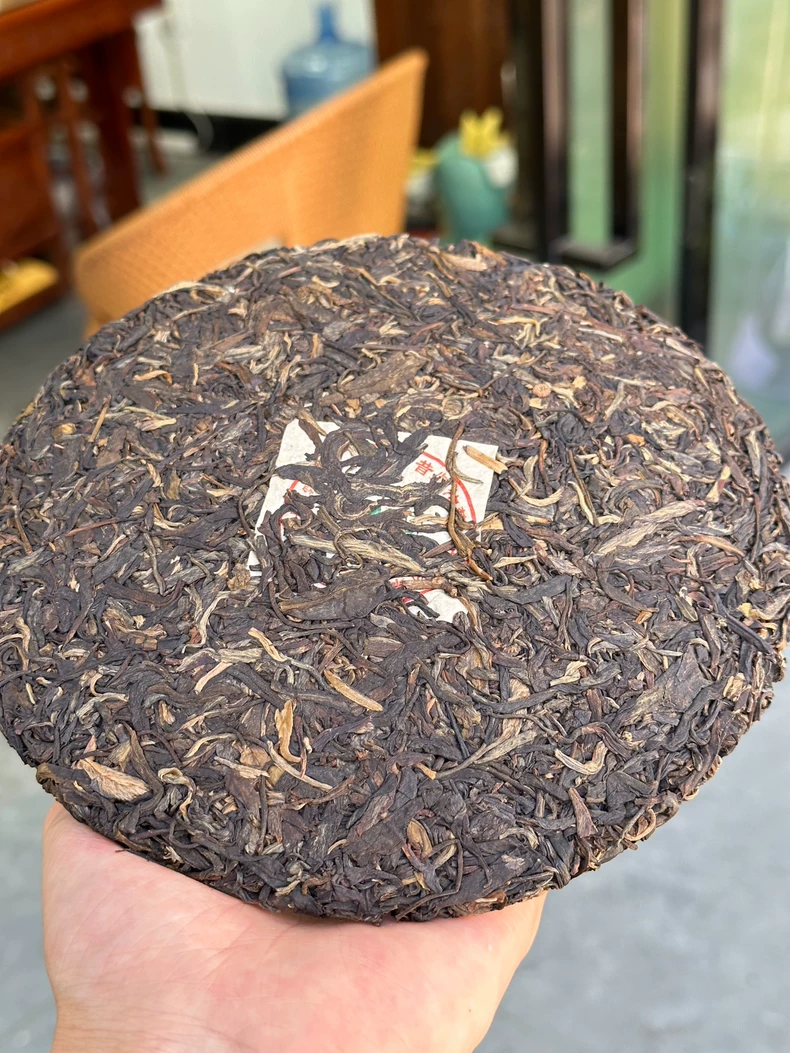 雲南老生普2009年昔歸忙麓山核心古樹春茶老生茶餅茶春茶 普洱茶 BUASHOP普洱老茶