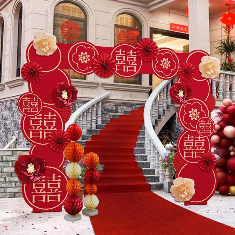 厂家农村迎宾支架立柱厂家拱门门口kt板路引装饰结婚室外婚庆场景,居家布艺,居家婚庆拖鞋,淘宝优惠券,粉丝福利购,淘宝优惠卷