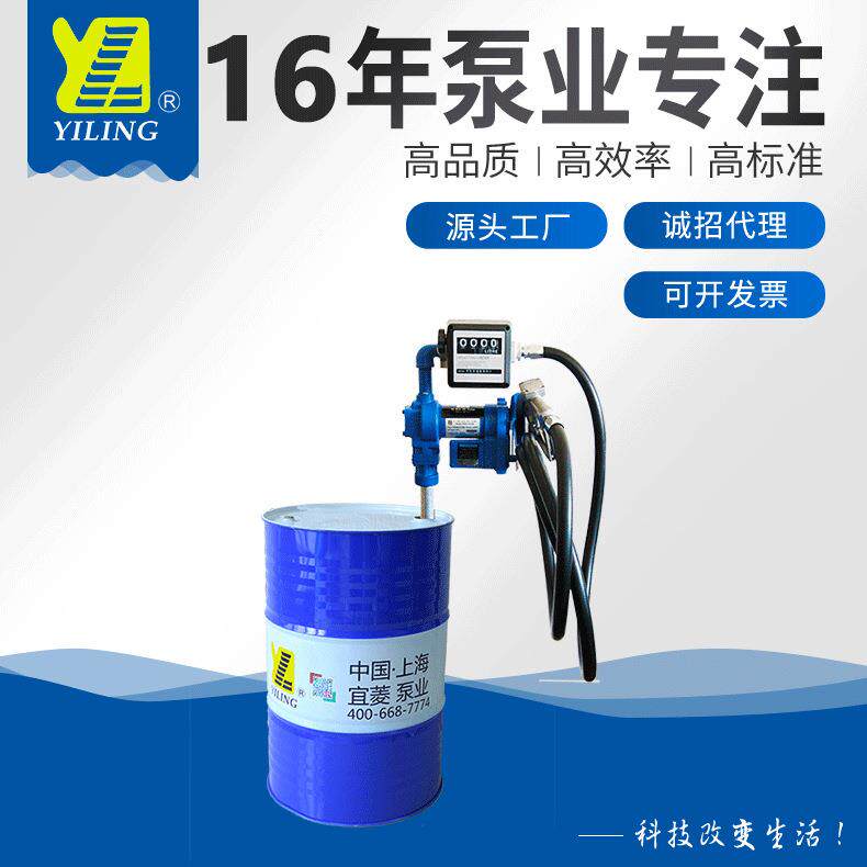 供应DYB插桶泵防爆汽油泵抽油泵柴油泵24V直流插桶泵(可计量)