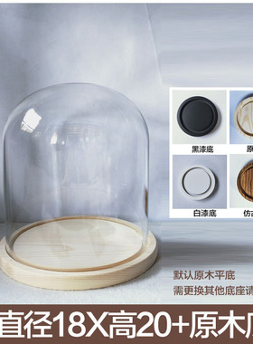 摆件玻璃罩花瓶公仔节日玩偶玫瑰花束装饰品纪念核雕永生花