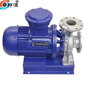 ISW50 管道离心泵 反冲洗泵 160B ISW管道泵图片 卧式 增压泵价格