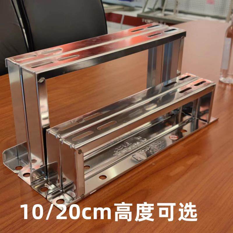 顶牛304不锈钢空调外机支架加高落地底座减震脚垫1匹3匹5匹可定制