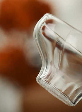 禾器晶彩·予乐滤网 高硼硅 玻璃一体过滤器 茶道 滤茶器过滤网