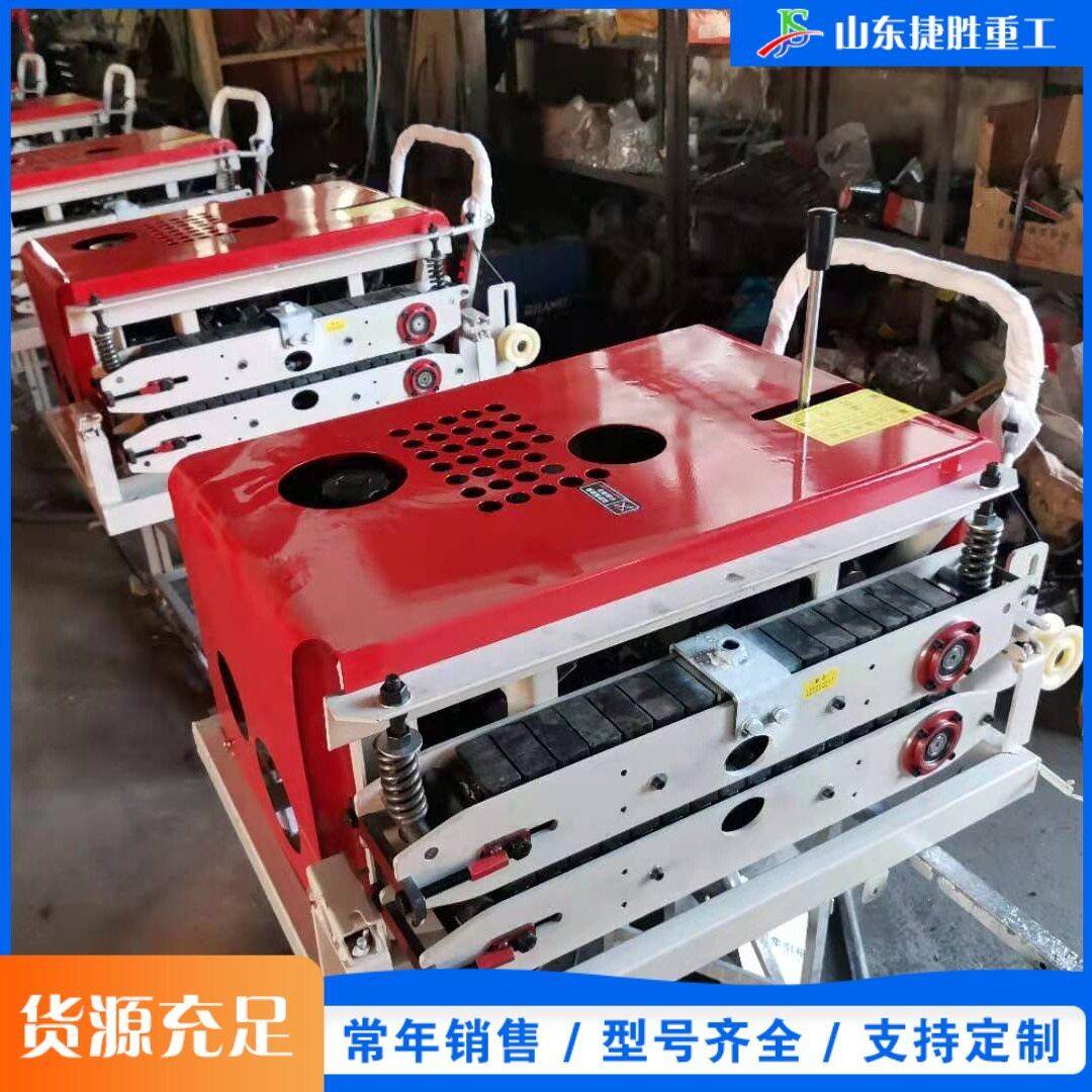 全自动光纤光缆牵引机小型履带式穿线机光纤电缆地埋穿线牵引机