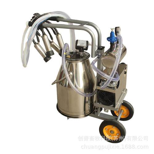 电动挤奶机桶可移动式挤奶机25L不锈钢挤奶桶牧场挤奶