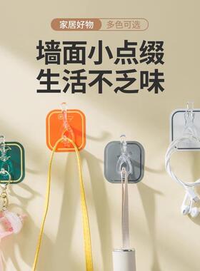 No-drill strong adhesive door hanging rack for clothes and t
