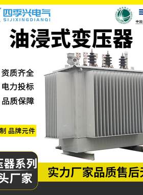 S20油浸式变压器800kw1000千伏安高压柱上变压器500KVA非晶合金
