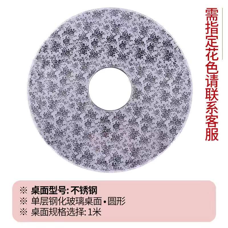 H^烤火炉取暖炉回风炉子钢化玻璃不锈钢桌面柴火炉面板岩板岩纹桌