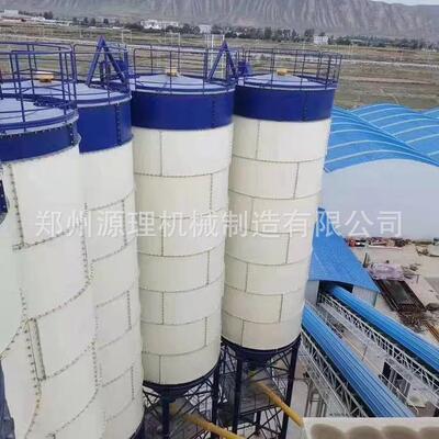 水泥搅拌站片装水泥仓分体式散装水泥罐立式粉煤灰砂浆储存罐料仓
