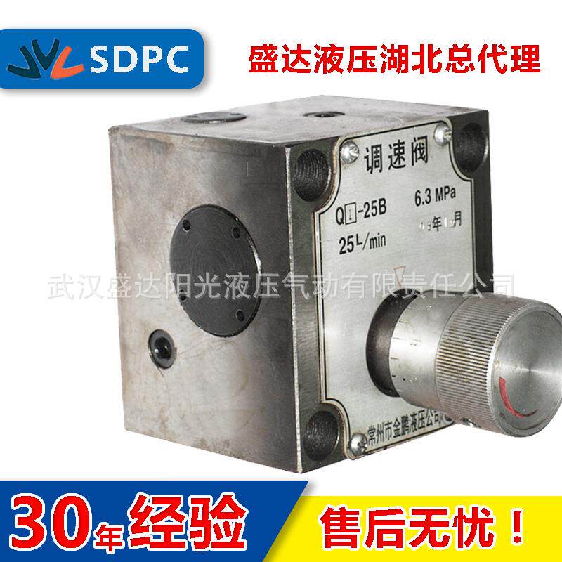 金鹏武进二厂Q-10B单向调速阀Q-25B63B液压调速阀节流阀现货