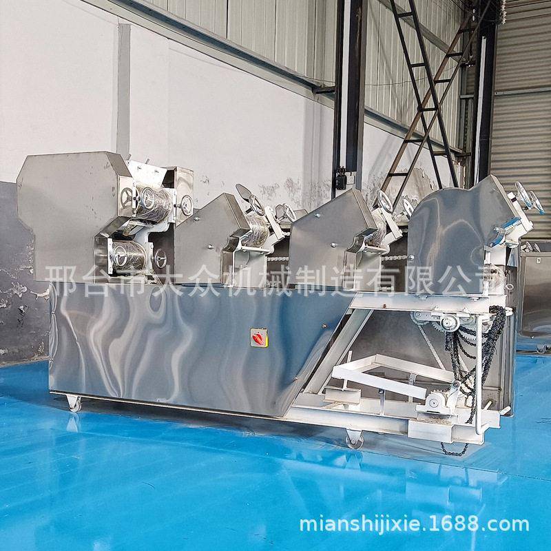 商用压面机自动输送成型产量爬杆挂面机全自动面条机生产线图片