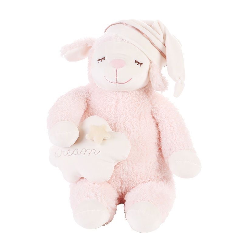 全新正品！日本LIVHEART羊公仔抱枕毛绒玩具娃娃可爱儿童