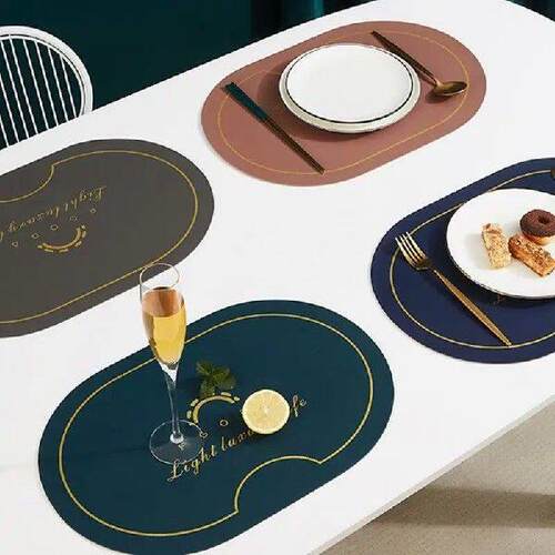 Dual-sided Dining Table Placemat Thermal Insulation