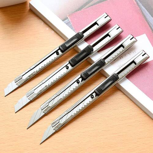 Stainless Steel Utility Knife Blade, Wallpaper Cutter, Paper