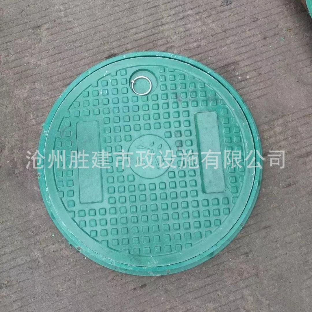 复合树脂井盖通信雨水污水电力圆形阴井窨井盖塑料弱电下水沙井盖
