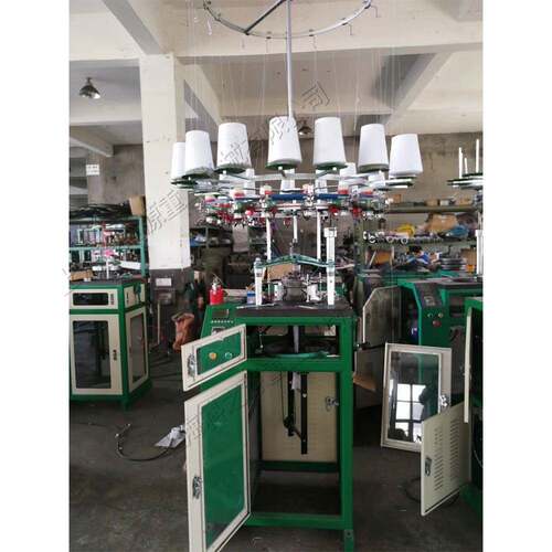 海绵布浴条纺织机 家庭厨房刷洗布机 台式百洁布针织生产设备