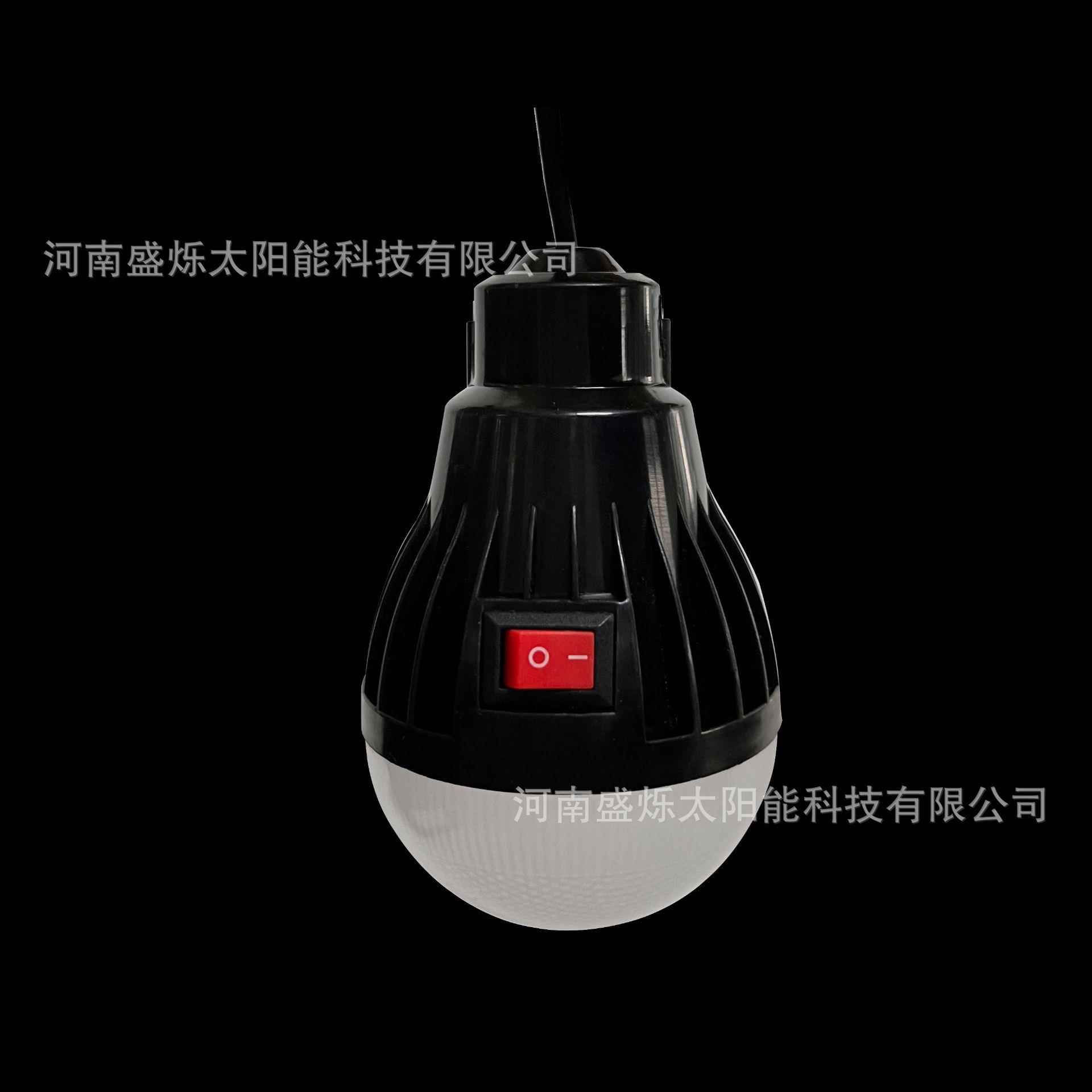 盛烁太阳能照明灯SRE-18N发电小系统电太源充电一8拖三能阳能灯1N