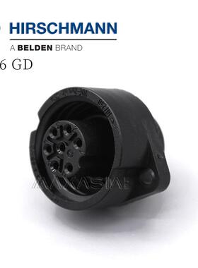 CA6GD德国hirschmann赫斯曼连接器7芯母头932325-100932325100
