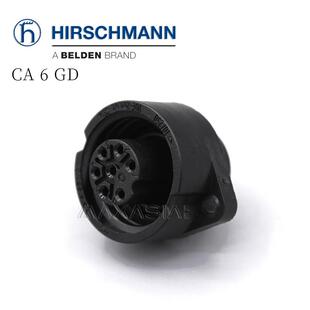 CA6GD德国hirschmann赫斯曼连接器7芯母头932325 100932325100