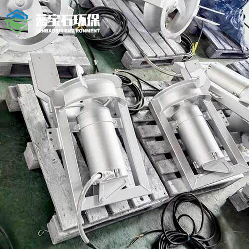 氧至缺氧好池潜水循环流泵 QWH2回60AJQ-0.85kw型管道式水平轴流