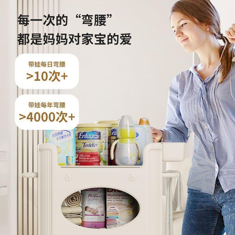 可婴儿婴尿布557台宝宝抚触护理台换尿布移动新生儿洗浴床儿厂家