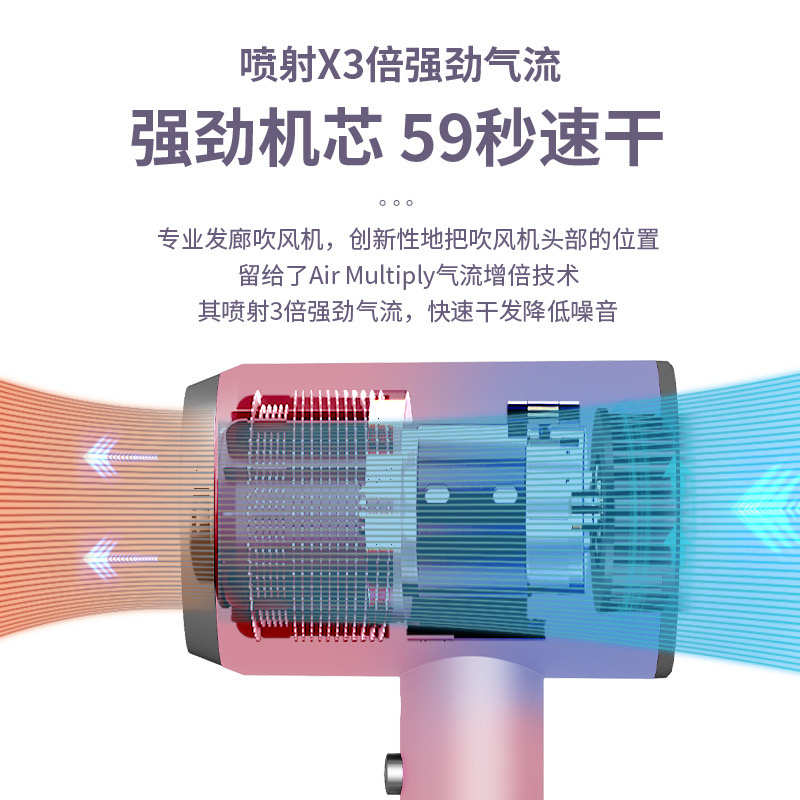吹风机大风力风筒发理发店电吹风负离子吹风机家用电吹风恒温