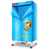 机干多大容量衣铝合金丽衣柜宝宝风速烘暖双层干衣机家用烘干机