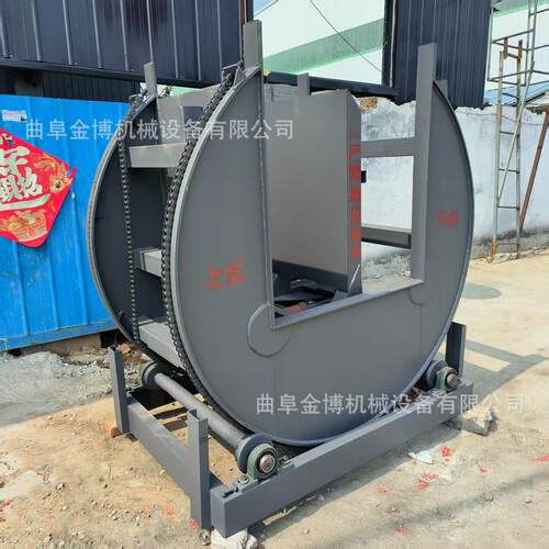 小型翻板机液压加紧180度旋转翻转机钢卷铝卷钢带换面翻卷机