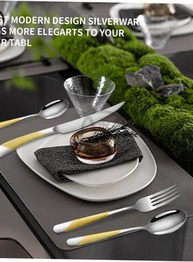 western other tableware steak cutlery set knife fork spoon