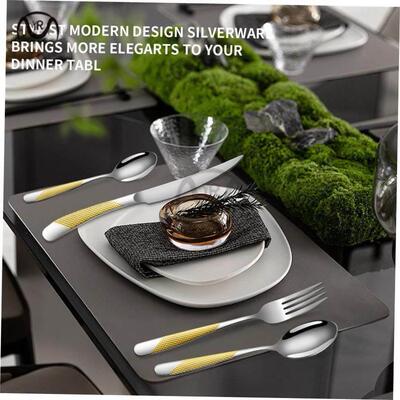 western other tableware steak cutlery set knife fork spoon