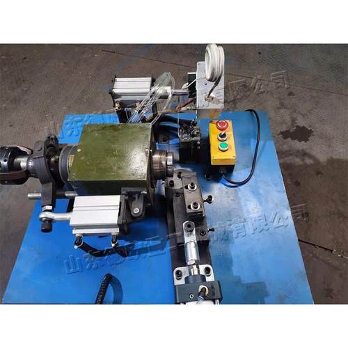 全自动铁管管端封头机金属管管加热封口机圆管GDG钢管端收口机