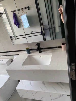 大理石台面组合套装卫生间浴室柜怎么样？我必须如此告诉大家实情