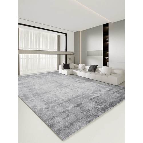 高档毯客厅沙发天津理地毯卧室客厅茶几家用免打灰色新款奢轻高级