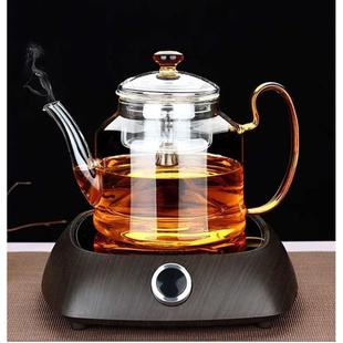 高硼硅玻璃蒸茶壶大容量可电陶炉煮茶蒸茶器家用带过滤内胆泡茶壶