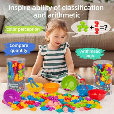 Counting Animal Sorting Toys for Toddlers Preschool Learning