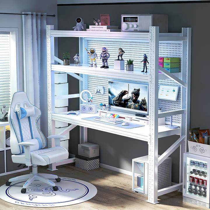 货架电脑桌升降电竞书桌子快递出租屋家用床边工作台收纳置物架子,商业/办公家具,仓储货架,淘宝优惠券,粉丝福利购,淘宝优惠卷