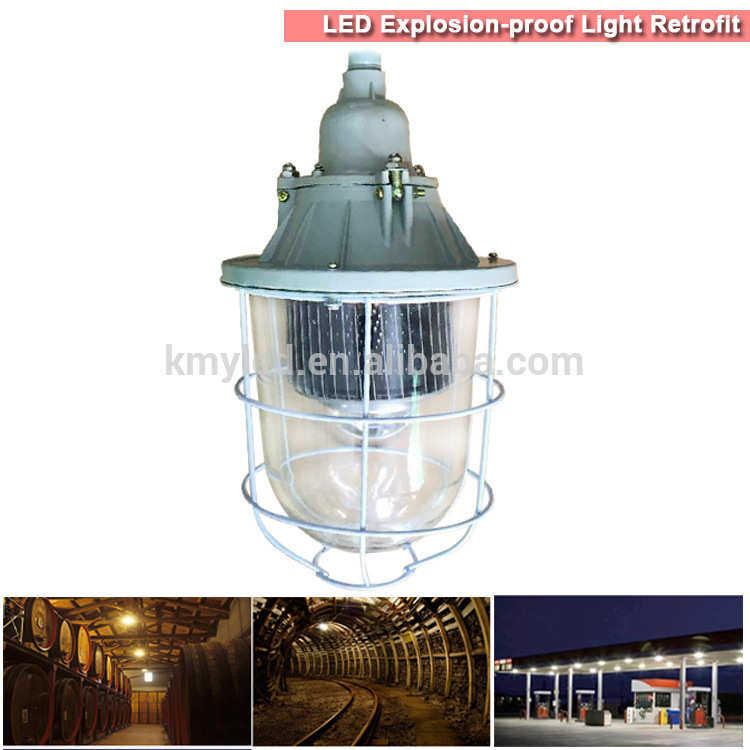 led防爆灯30w/40w/50w/60w/80w节能隔爆灯泡仓库马路弯直臂防爆灯