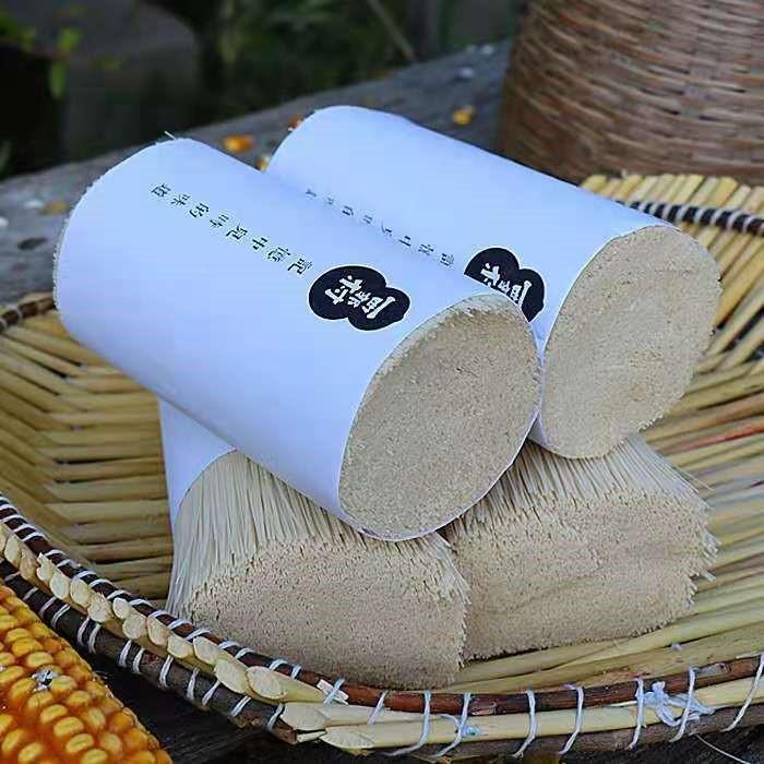 山东聊城坠面山东特产纯手工空心西郭村坠面龙须面挂面速食素面