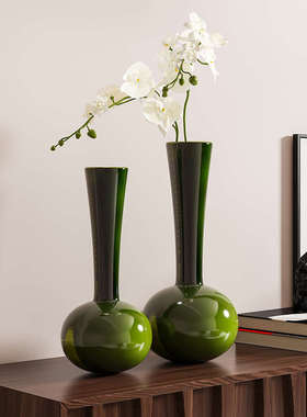 艺贝子新中式样板间中古风软装饰品侘寂风民宿艺术玄关组合搭配