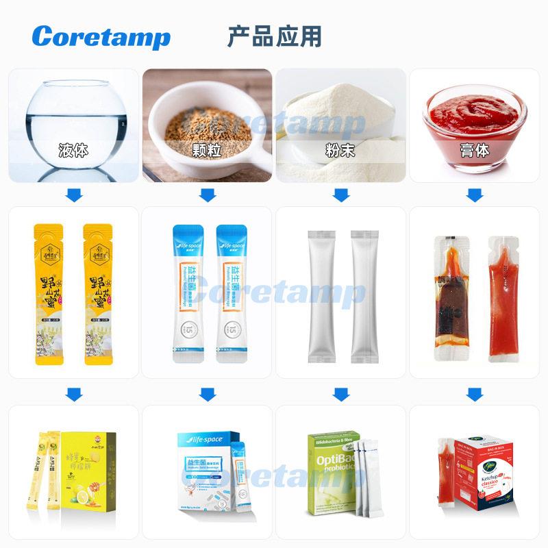 沙棘果粉coretamp固饮袋装装机 多列粉体体背料封包包装机 粉剂多
