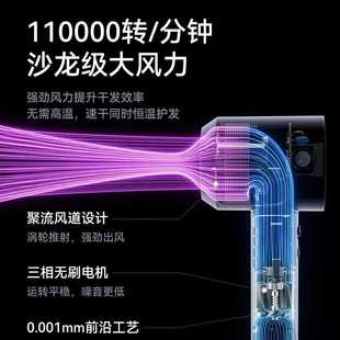 大宇新款 吹风机家用HD04负离子高速恒温护发低噪音大风力电吹风