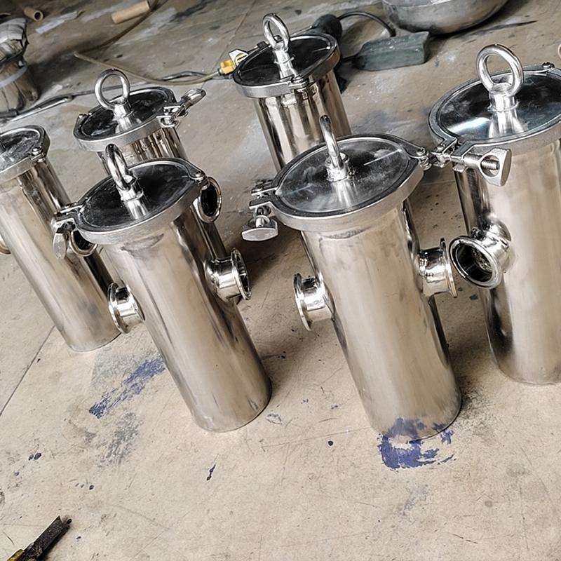 不锈钢磁性过滤器卫生级管道除铁器 食品液体浆料12000高斯磁棒