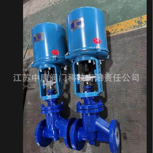 J941F46-16C电子式电动衬氟截止阀ZAZPF46电动衬四氟截止阀